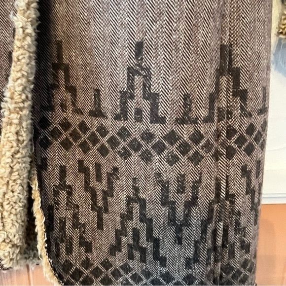 Esprit Wool Hooded Coat Size 8 - Picture 3 of 9